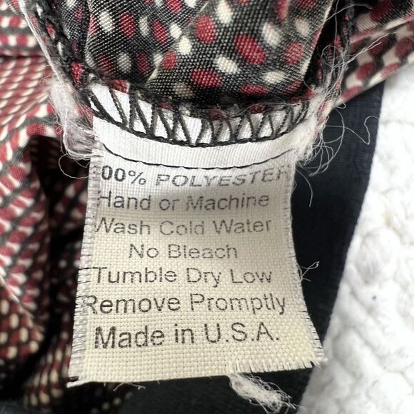 VTG Fulton Street Shirt Works Mens XL Halftone Stripes Short Sleeve Pullover USA - Picture 9 of 11